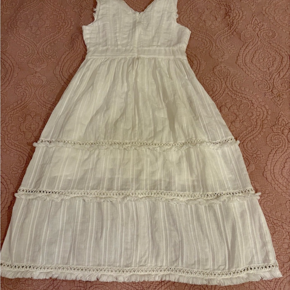 Ellison White Midi Dress - Picture 2 of 9